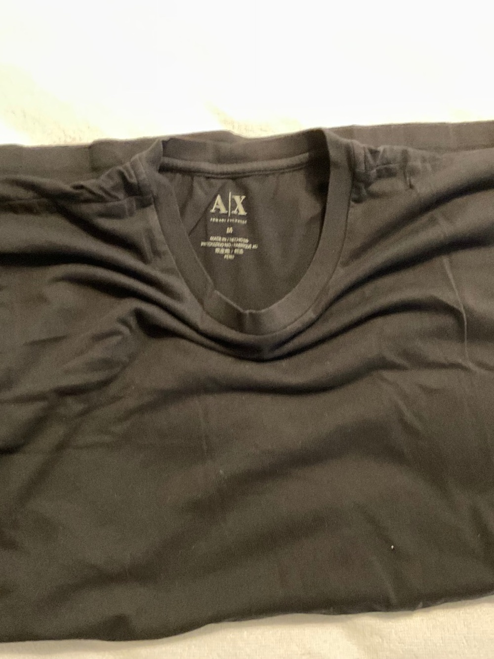 Armani Exchange Tee Medium Black